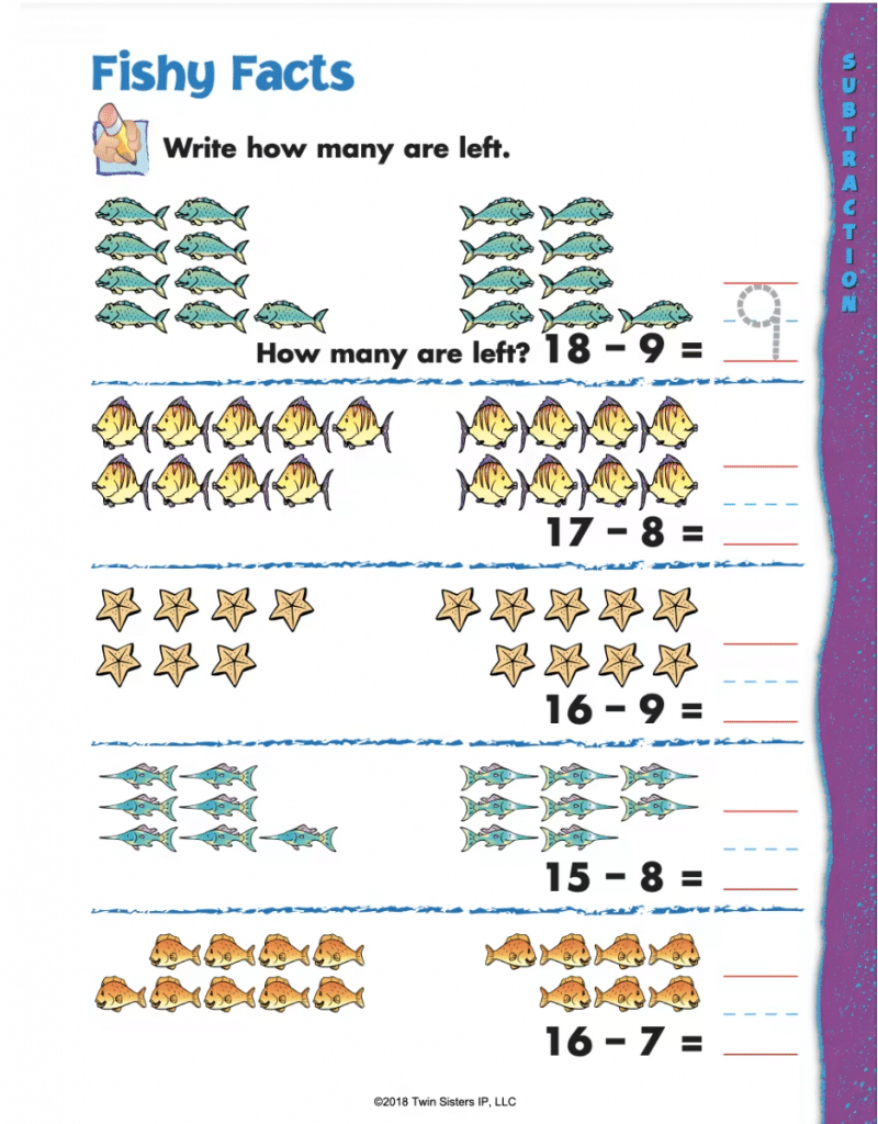 free math coloring sheets 1st grade