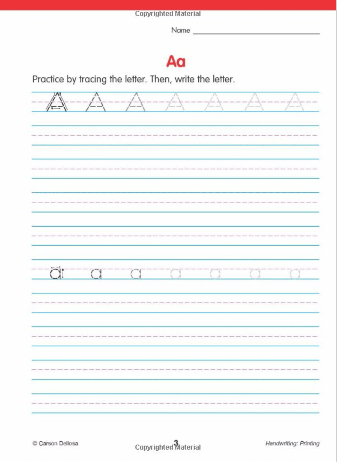 19 Essential 1st Grade Handwriting Worksheets The Teach Simple Blog