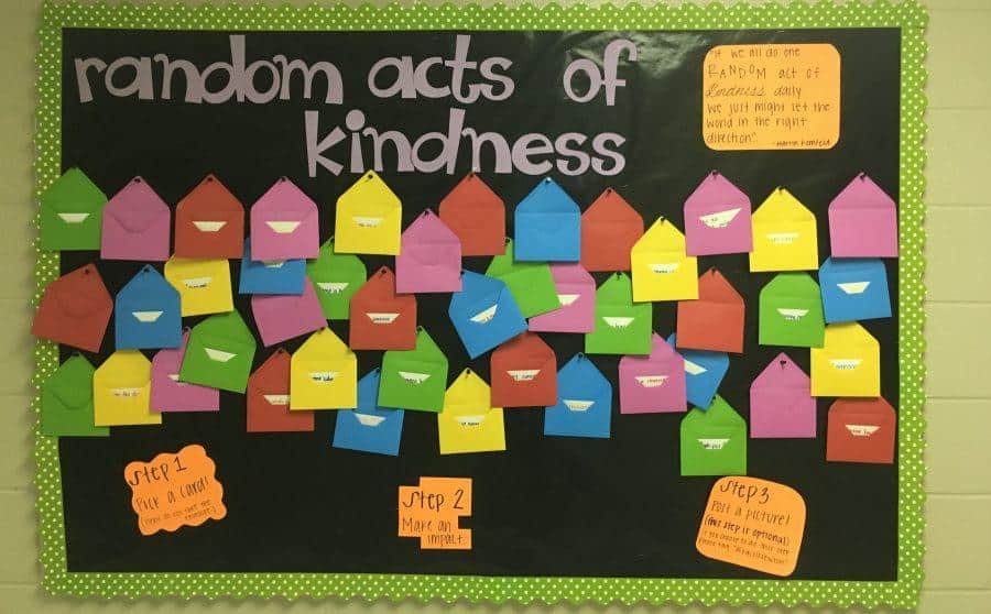 kindness writing assignment