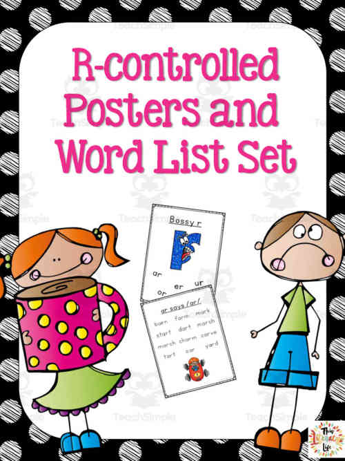 R Controlled Anchor Charts - The Teach Simple Blog