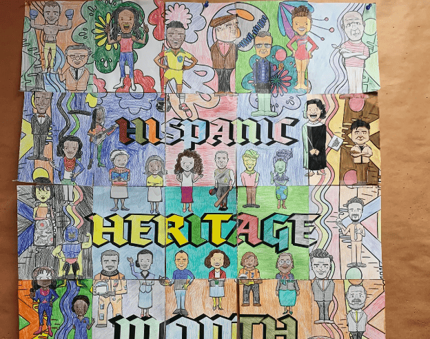 Hispanic Heritage Month Bulletin Board