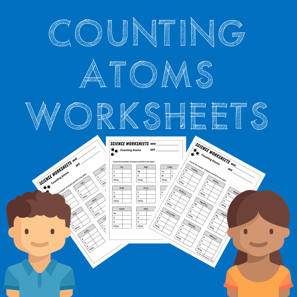 10 Best Counting Atoms Worksheets for Learning Atomic Structure The