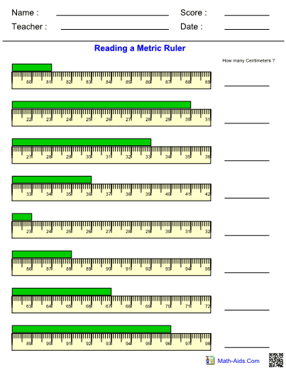 9 Best Worksheets to Help Learn to Read a Tape Measure - The Teach Simple Blog