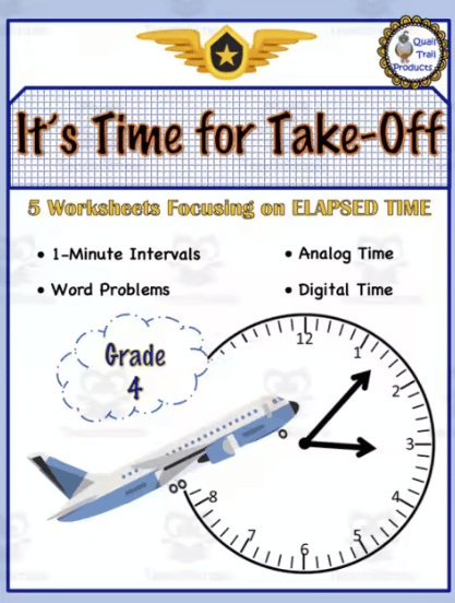 Elapsed Time Worksheets