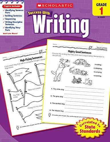 grade 1 writing assignments