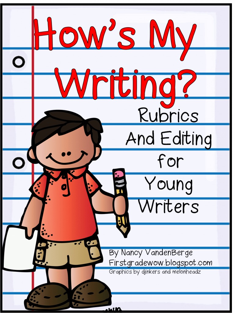 how to writing samples for first grade