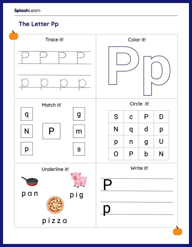 11 Creative & Effective Letter P Worksheets for Young Learners - The ...