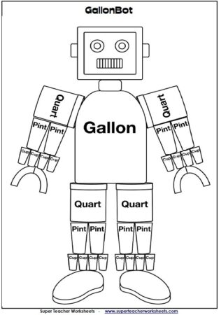 Exploring Gallon Man Fun Learning Activities and Worksheets The